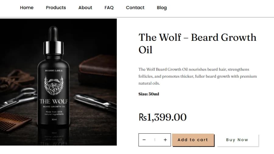 Herbulous — Branding, Website Development, Product Design & SEO