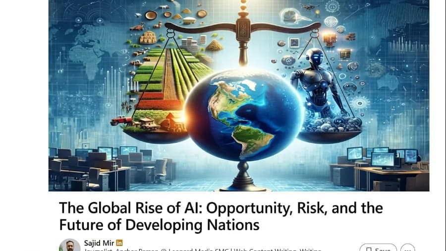 Published Analysis: AI's Global Rise — Opportunity, Risk & the Future of Developing Nations