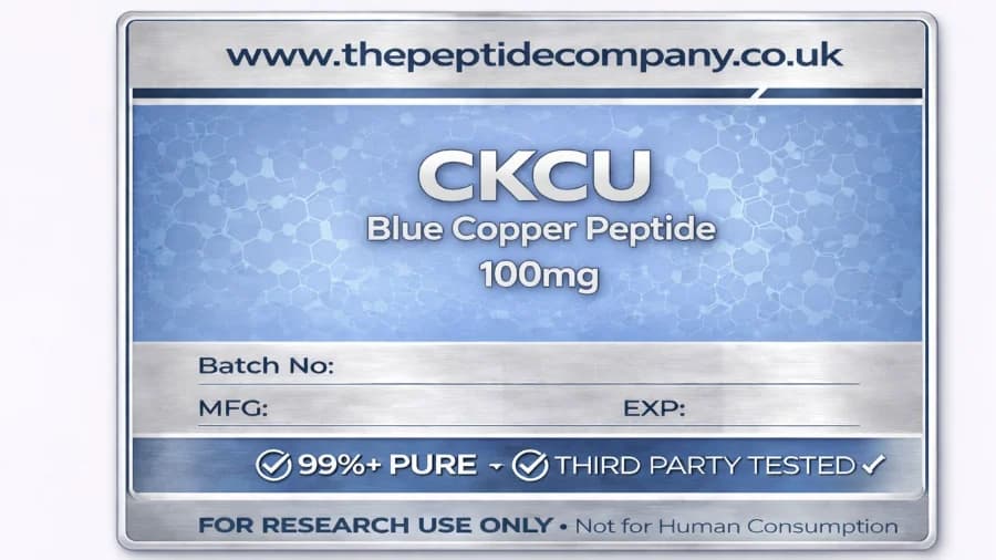 CHK-Cu Blue Copper Peptide Research
