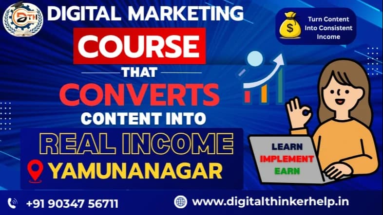 Digital Marketing Course That Converts Content into Real Income