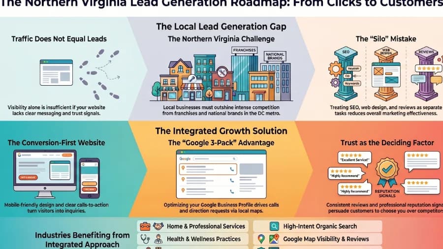 How USA Marketing Pros Helps Northern Virginia Businesses Get More Leads Online