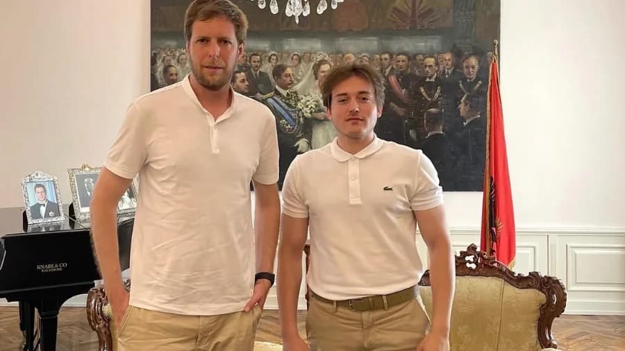 Official Visit to the Royal Palace of Albania.