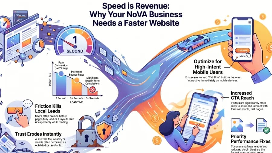How a Faster Website Can Boost Conversions for Northern Virginia Businesses