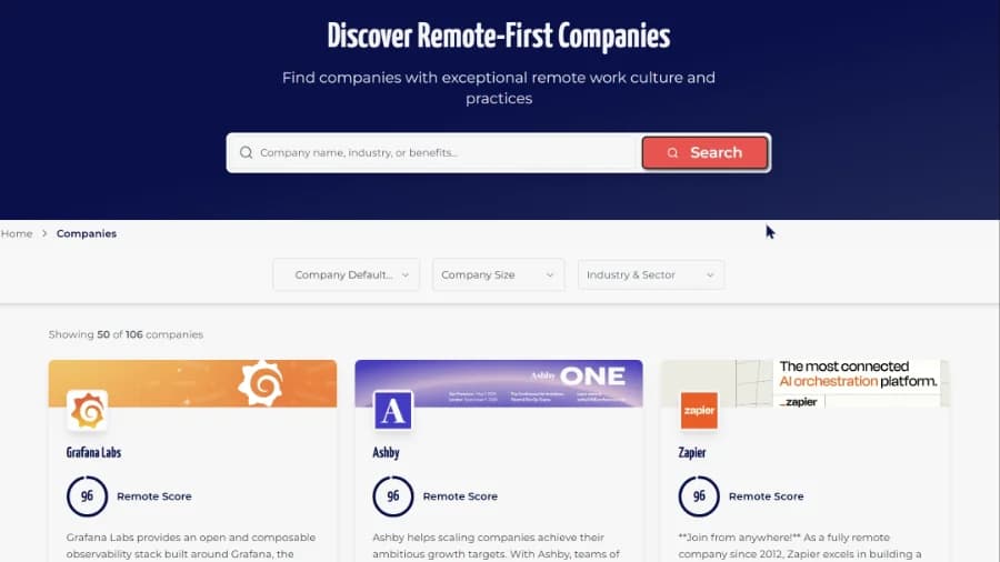 Remotivated Company Directory