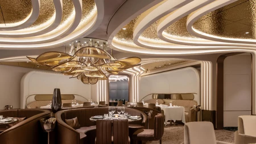 The first five-star restaurant at sea? Celebrity just did that