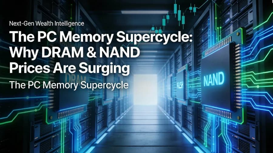 The PC Memory Supercycle -- Why DRAM and NAND Prices Are Surging